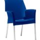 Chaises de cantine ou chaise de jardin Design recyclable NLCCSJ bleu