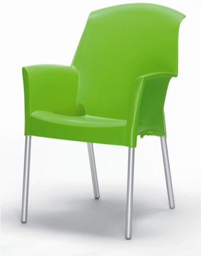 Kantinenstühle oder Gartenstuhl Design recycelbar