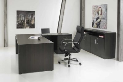 Executive desk Chief model corner desk with drawer unit 210x210cm