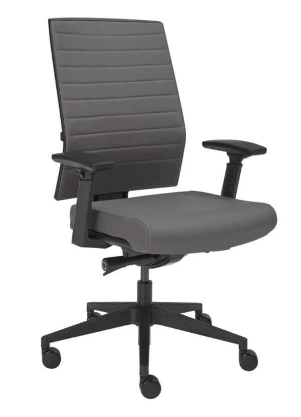 Ergonomic deskErgonomic office chair 1332 in medium gray fabric