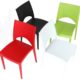 Plastic canteen chair or garden chair 080 without armrests