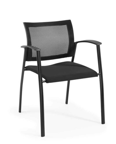 4-leg conference chair 1604 with armrests