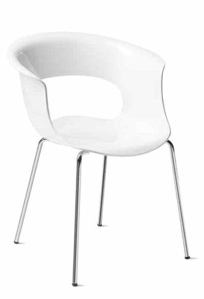 Canteen chair Italian design recyclable