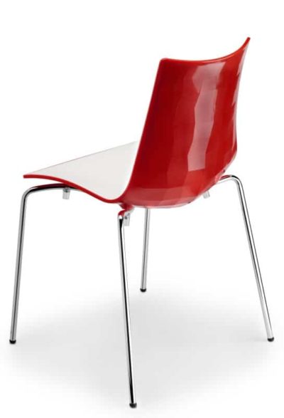 Canteen chairs Design Luisa Battaglia Bicolore