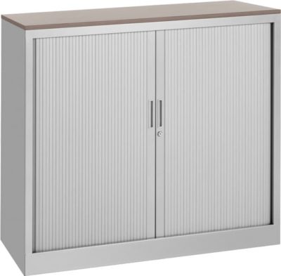Steel roller door cupboard 105x120x43cm