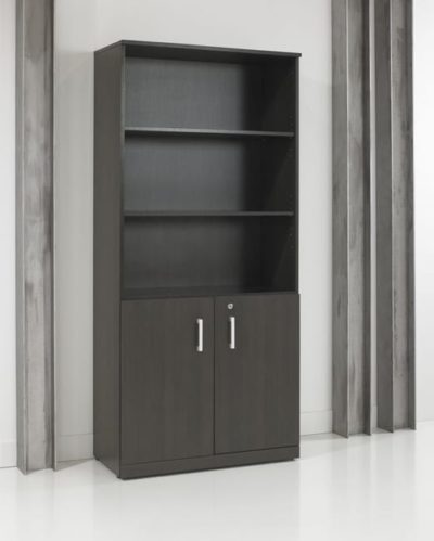 Semi-open wooden filing cabinet Chief 200x90x42