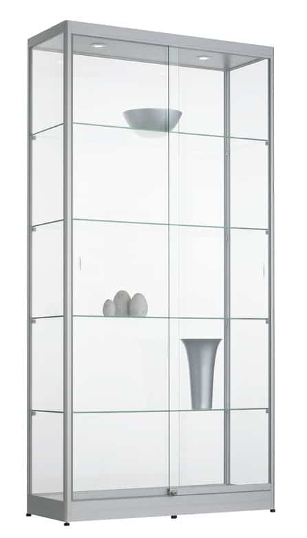 Display cabinet 4 shelves 200x100x40cm