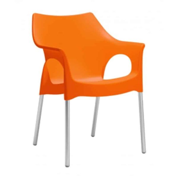 Chaise de cantine ou chaise de jardin Moderne recyclable