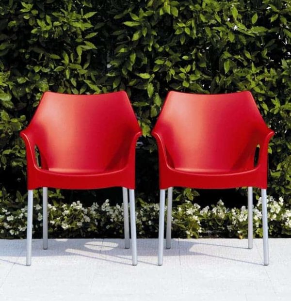 Silla de comedor o silla de jardín Moderna reciclable