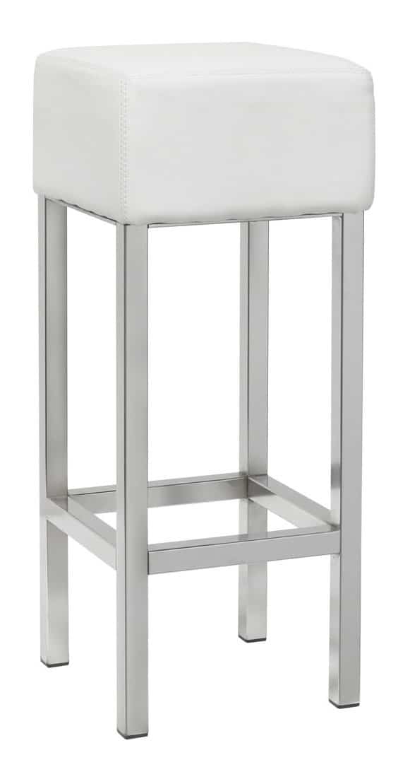 Bar stool Design with chrome frame