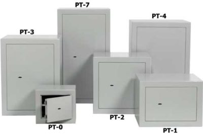 Caja fuerte privada modelo PT-3 61x45x39,5cm (hbd)
