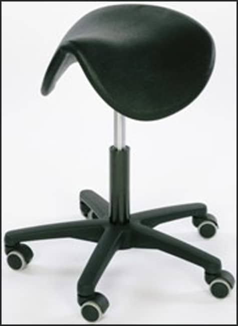 Saddle stool work stool for hairdressers