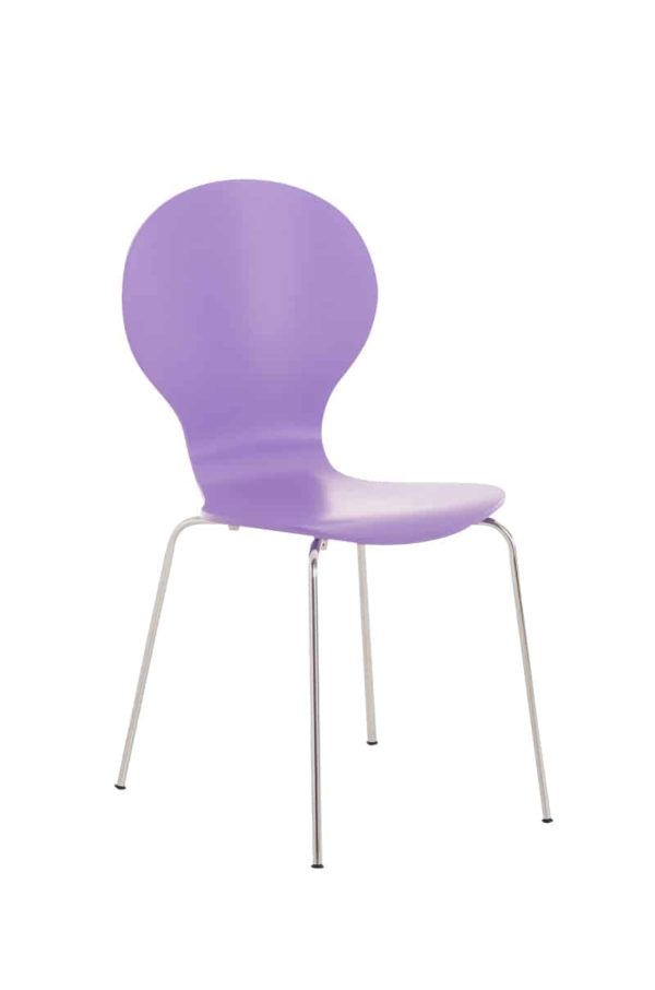 Silla de comedor silla mariposa Maas Púrpura