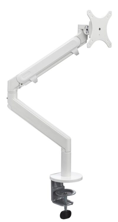 Single monitor arm with gas lift