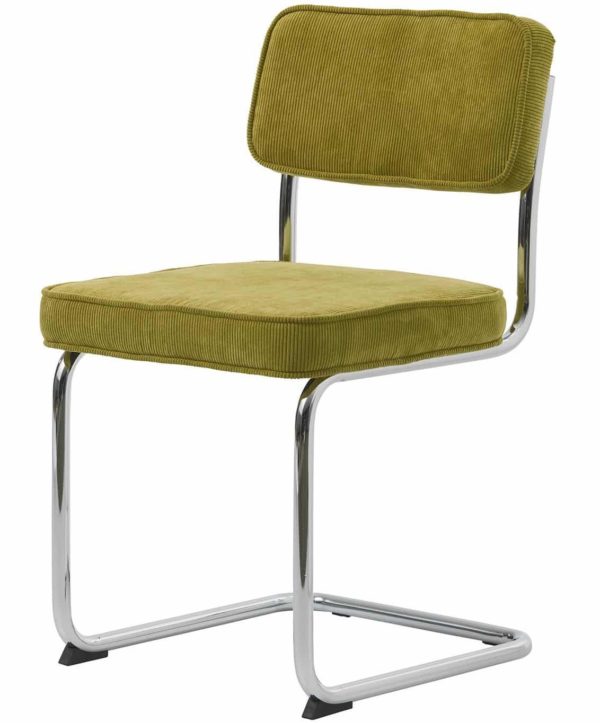 Rib chair Nile Dark green