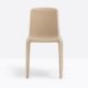 Design Pedrali plastic canteen chair Smel beige