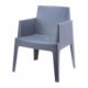 Canteen chair Cube Gray