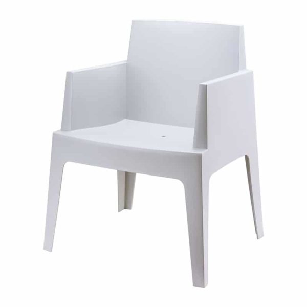 Canteen chair Cube Light gray