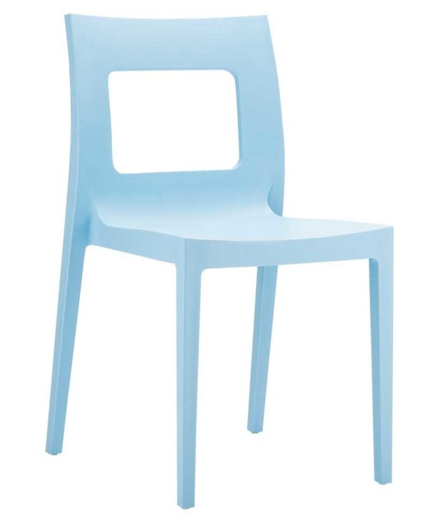 Canteen chair Lucas Light blue