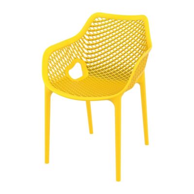 Ruben canteen chair with armrest