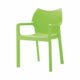 Canteen chair Zoë Light green