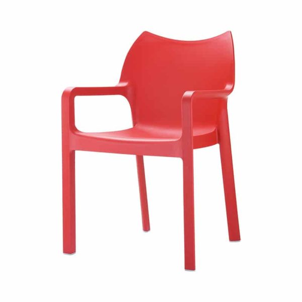 Canteen chair Zoë Red