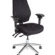 Office chair Basic Black with metal base