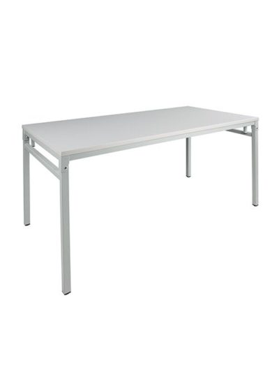 Folding canteen table with 4 legs
