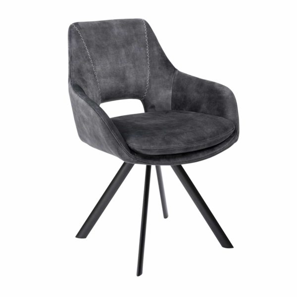 Haegens conference chair with armrests Anthracite