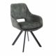 Haegens conference chair with armrests Green
