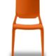 Chaise de cantine Marlouke Orange