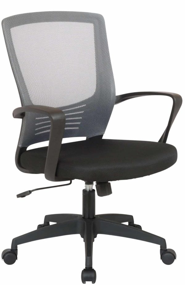 Chaise de bureau Gjovik gris