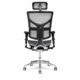 X-Chair Bürostuhl X2 Weiß mit Kopfstütze