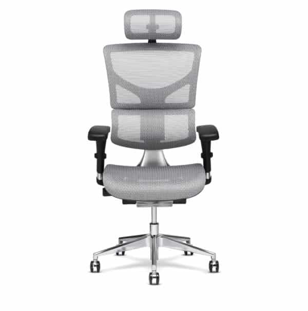 X-Chair Bürostuhl X2 Weiß mit Kopfstütze