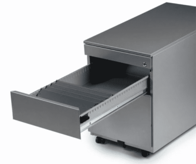 Slanted drawer divider for drawer units