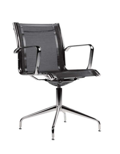 Sky conference chair with spider base