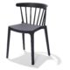Plastic canteen chair 0104 Anthracite