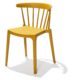 Plastic Canteen Chair 0104 Yellow