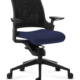 Chaise de bureau ergonomique Adaptic Mio Bleu foncé
