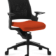 Chaise de bureau ergonomique Adaptic Mio Orange