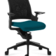 Chaise de bureau ergonomique Adaptic Mio Pétrole