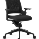 Chaise de bureau ergonomique Adaptic Mio Noir