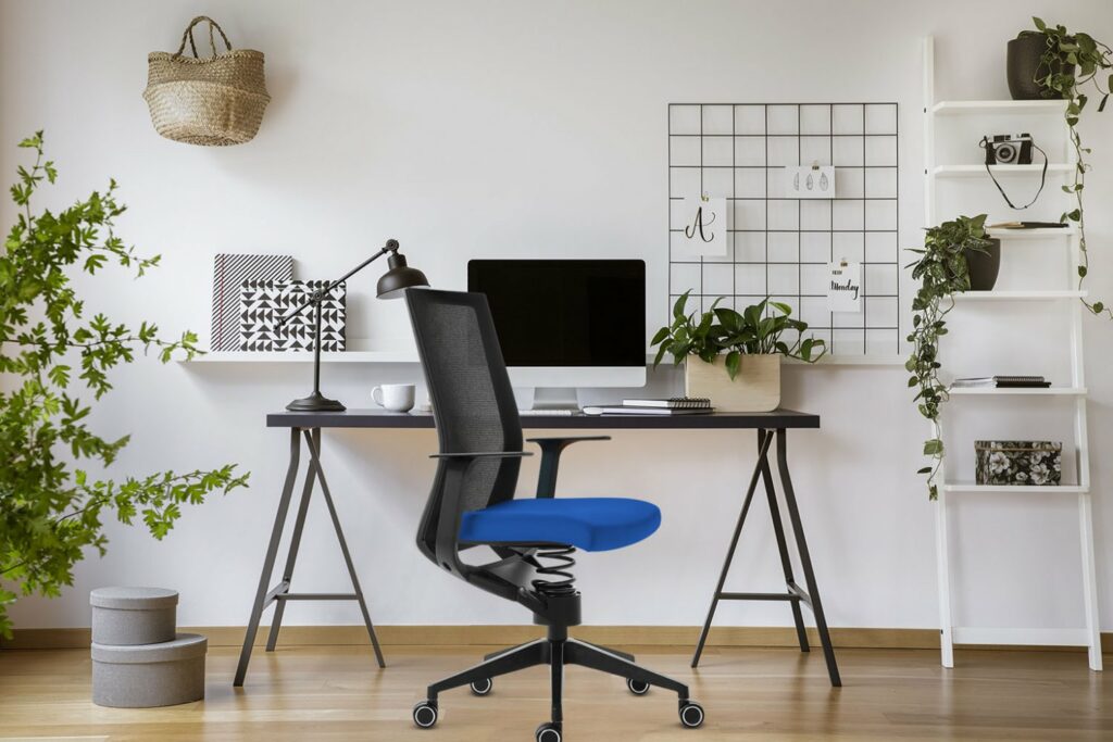 Ergonomic therapeutic office chair Adaptic Easy Black Fabric