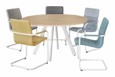 Round conference table 120cm Victory